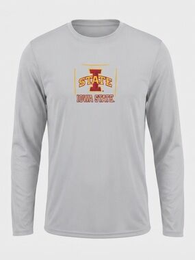 NWT Iowa State Cyclones Rivalry Threads 91 Long Sleeve Shirt Gray Small S
